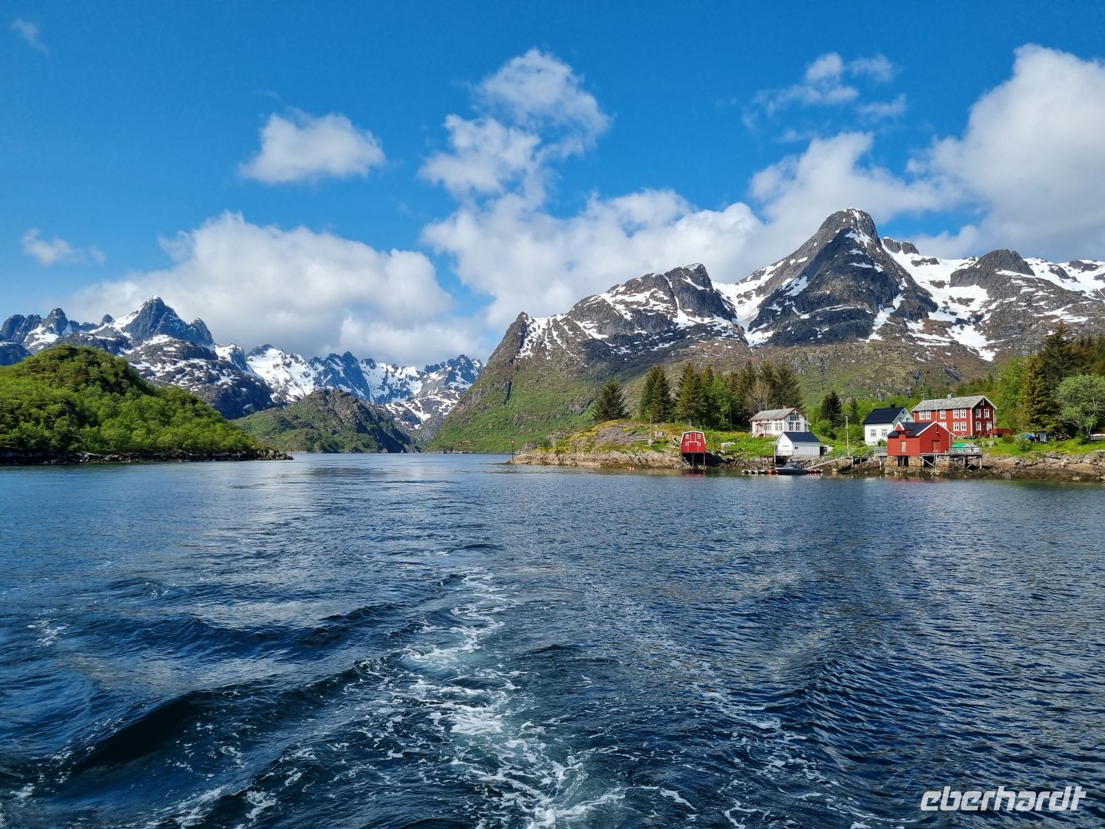 Lofoten - Schifffahrt zum Trollfjord...