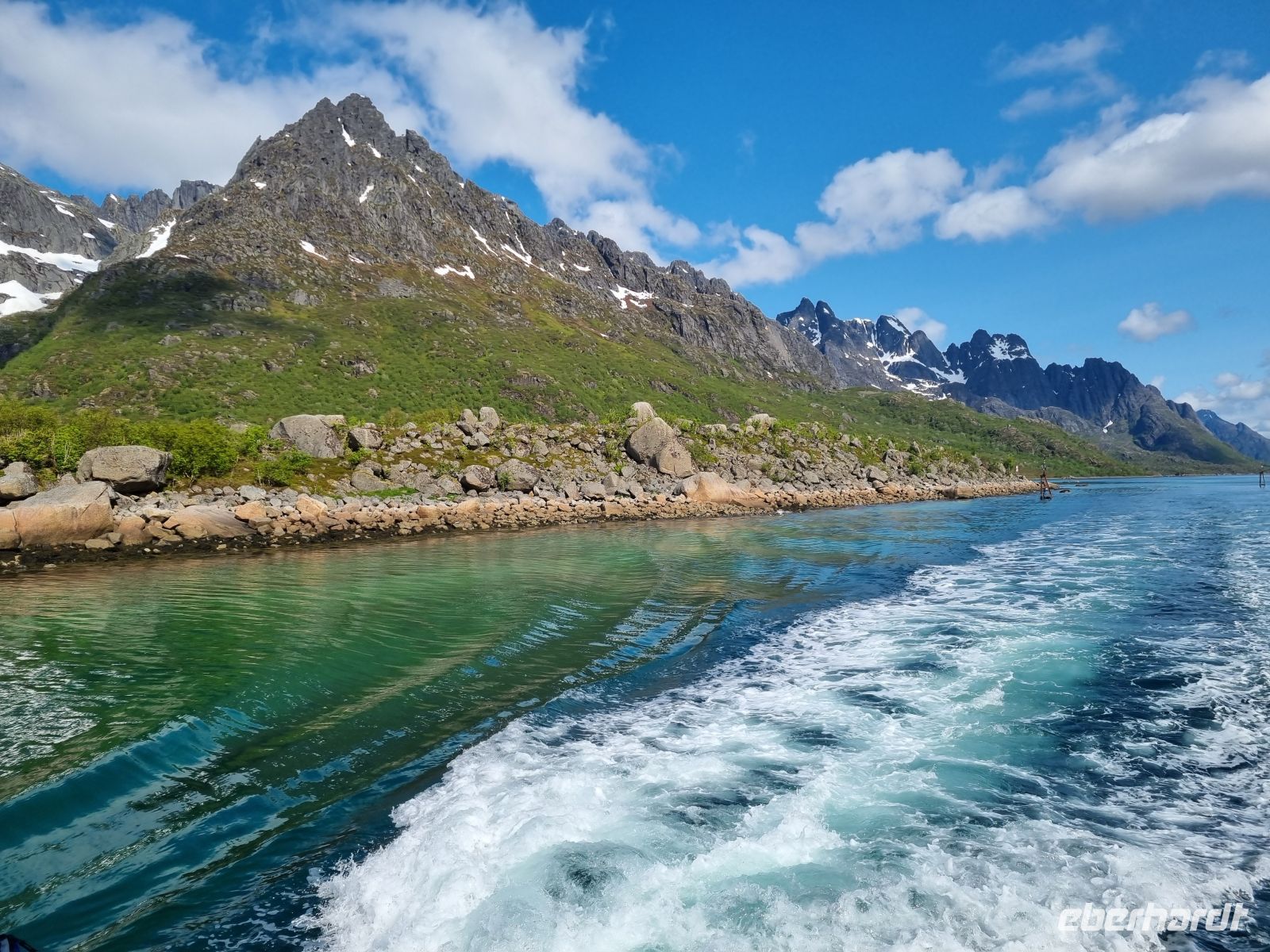 Lofoten - Schifffahrt zum Trollfjord...