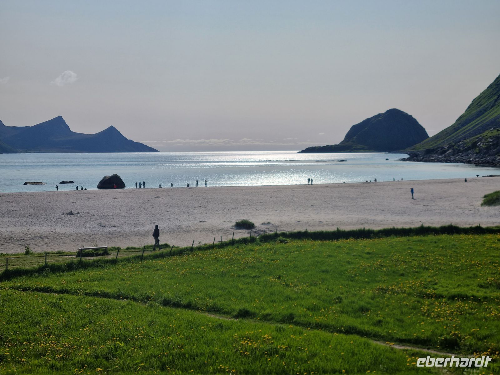 Lofoten - Insel Vestvågøy (Haukland-Strand)