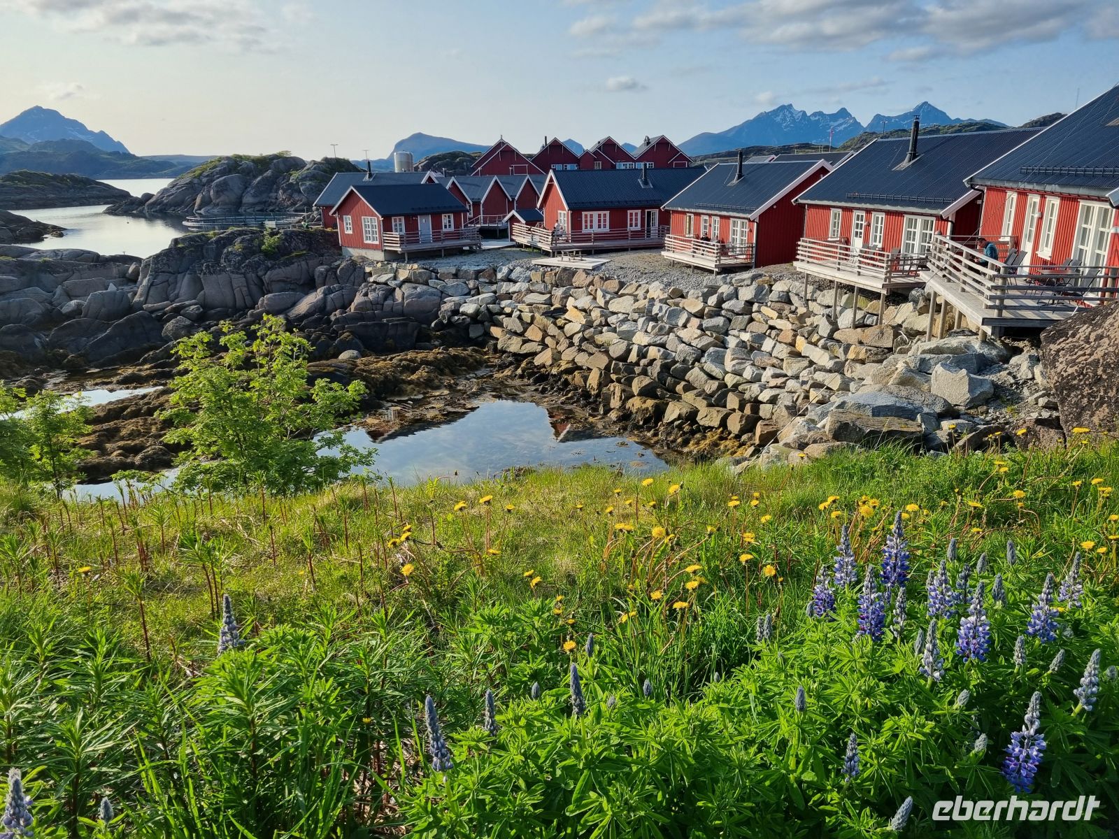 Lofoten - Insel Vestvågøy (Statles Rorbusenter)
