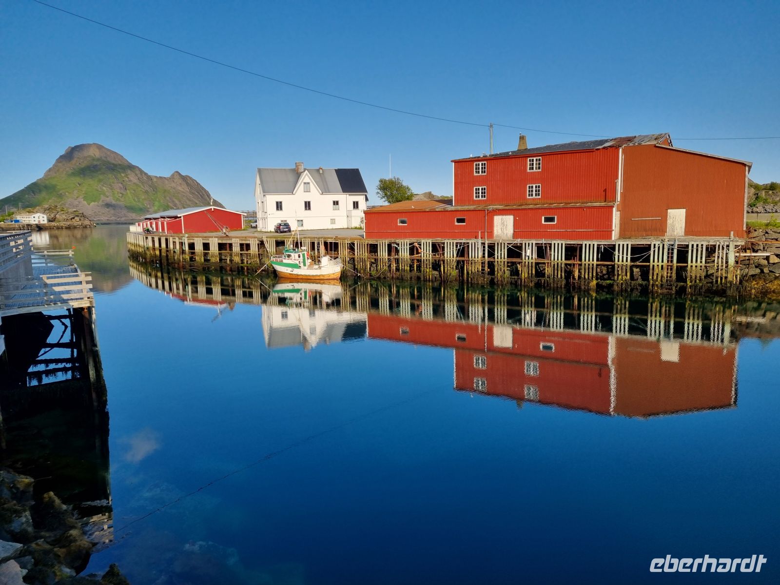 Lofoten - Insel Vestvågøy (Statles Rorbusenter)