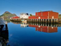 Lofoten - Insel Vestvågøy (Statles Rorbusenter)