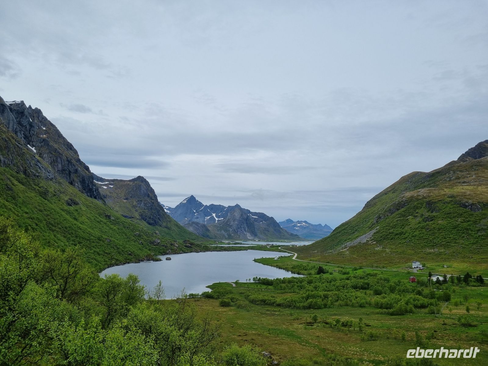 Lofoten - Insel Flakstadøy (Aussichtspunkt 