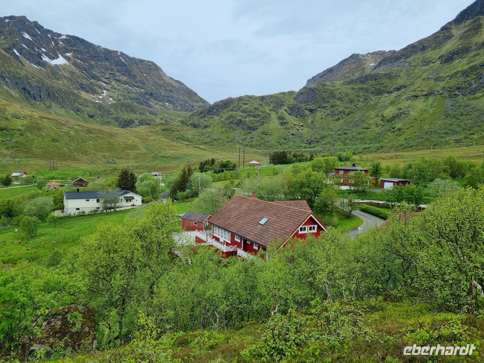 Lofoten - Insel Flakstadøy (Aussichtspunkt 