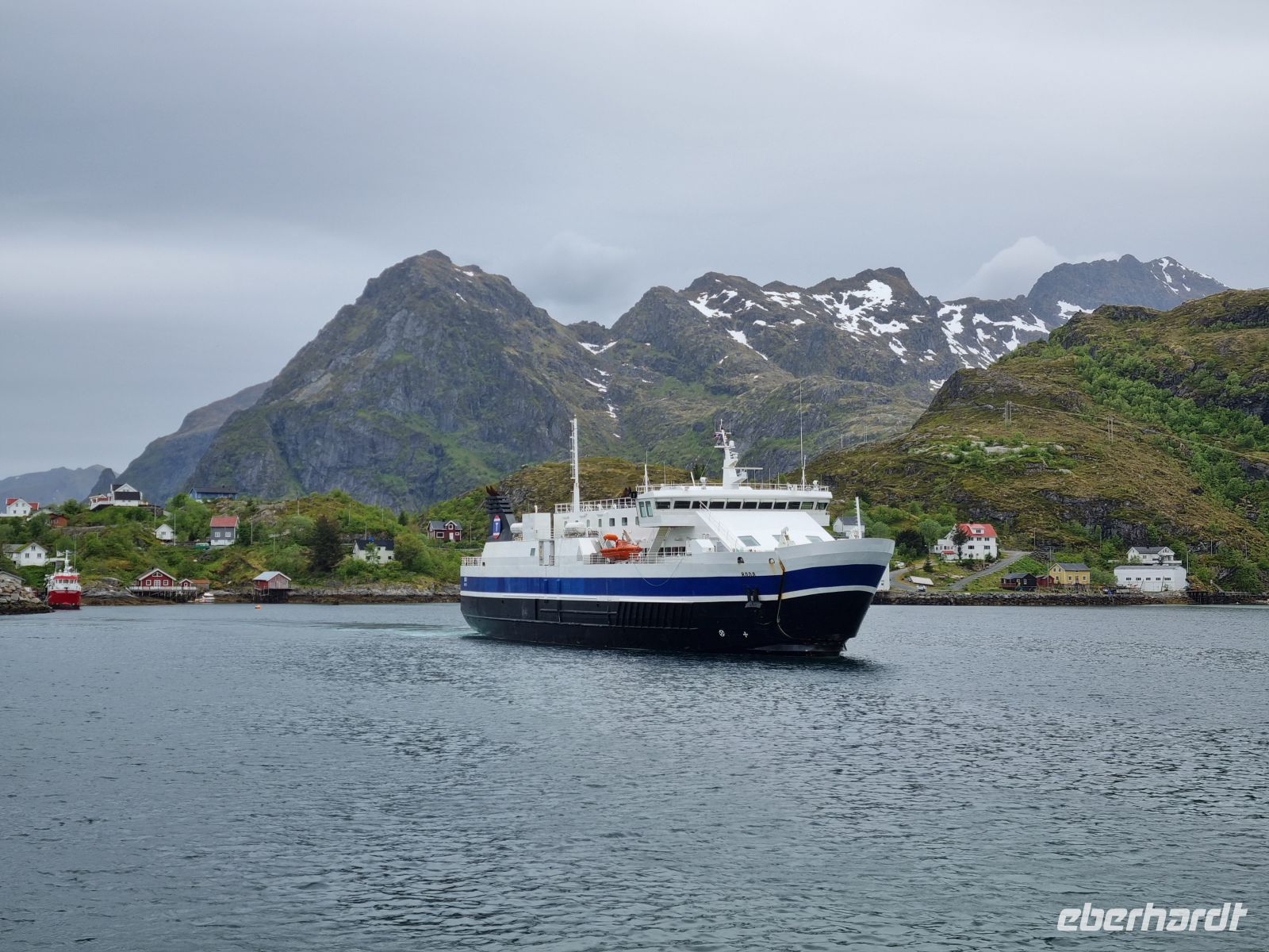 Lofoten - Insel Moskenesøy (Fähre von Moskenes nach Bodø)
