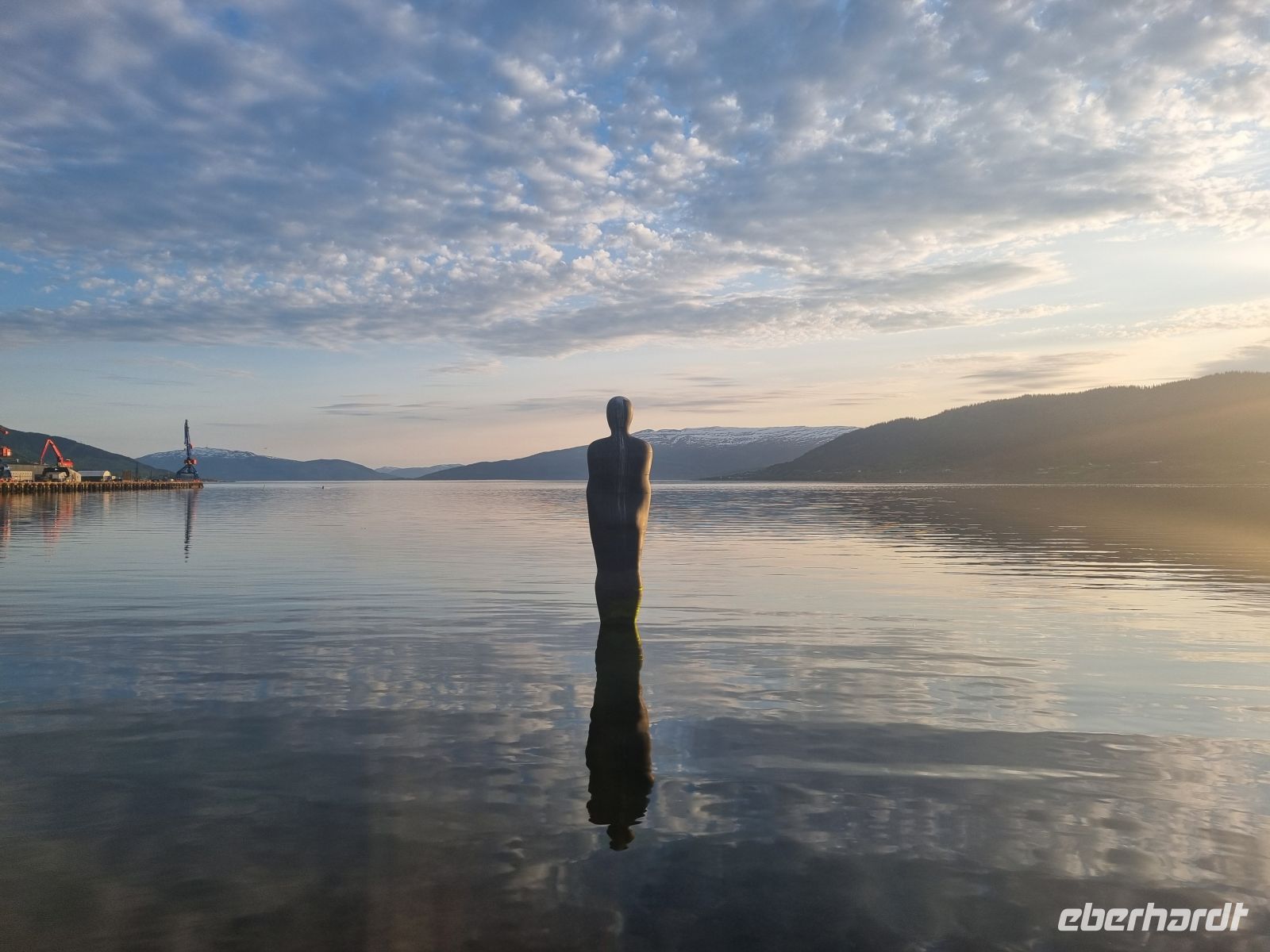 Mo i Rana - Skulptur „Havmannen“ („Der Mann vom Meer“)