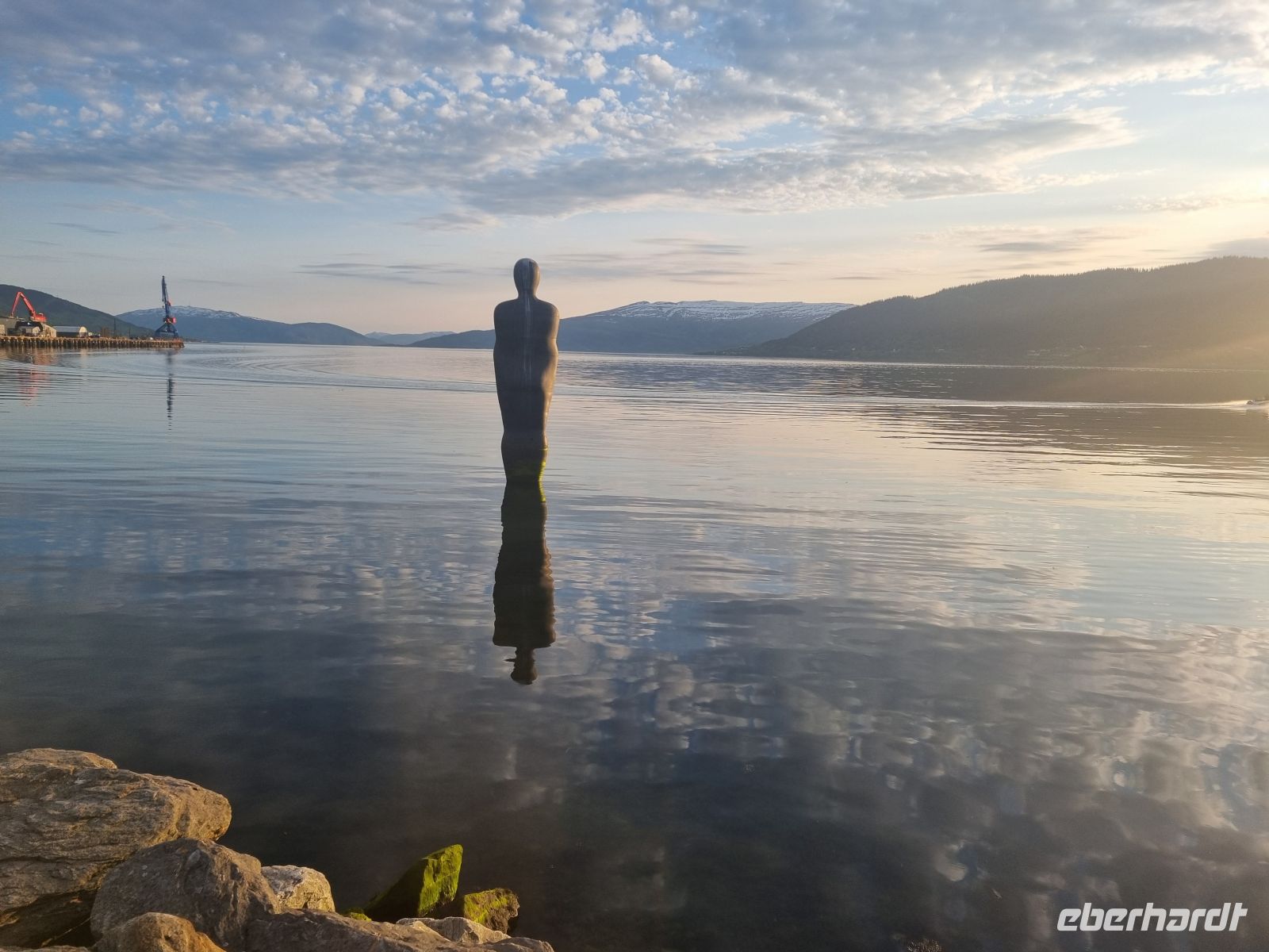 Mo i Rana - Skulptur „Havmannen“ („Der Mann vom Meer“)