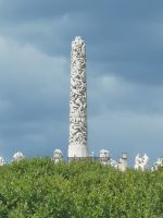 Der Monument, ein Meisterwerk von Bildhauer Vigeland
