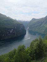 Geiranger -  Richtung 7 Schwestern 