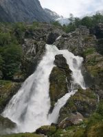 Auf dem Wanderweg zu den Gletscher....