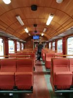 Auf dem historischen Zug von Flam nach Myrdal 