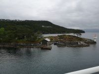 ein Postkartenmotiv, aber im Regen 