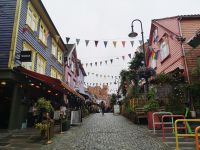 Die bunte Strasse in Stavanger