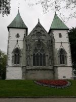 Eine von vielen Kirchen in Stavanger...