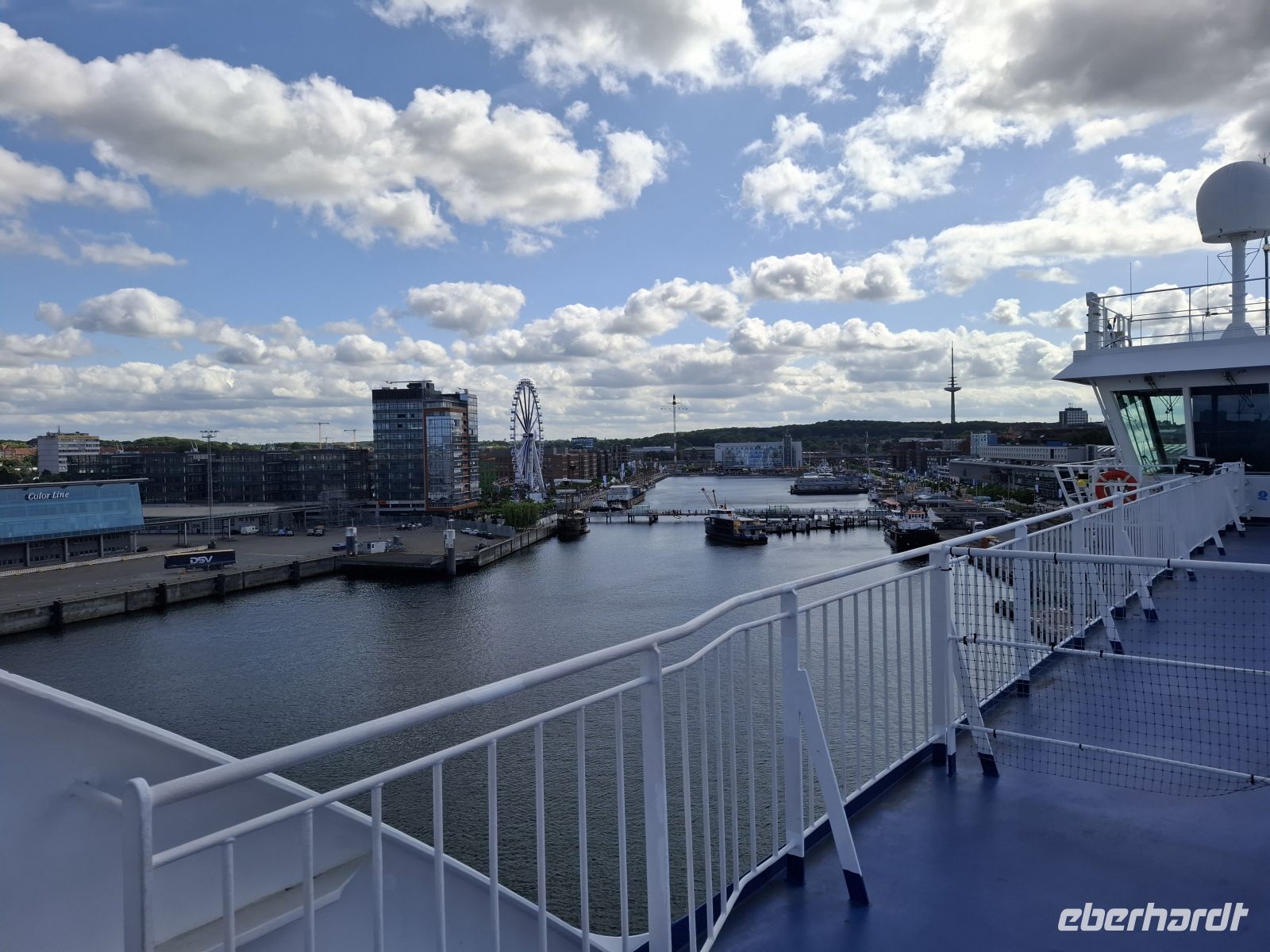 Abreise mit Stena-Line aus Kiel