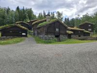 alter Bauernhof im Freilichtmuseum Maihaugen in Lillehammer