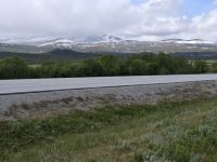 Dovrefjell: Blick zum Berg Snøhetta