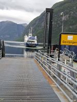 Gleich startet die Geiranger-Fähre