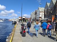 Das Hanseviertel lag direkt am Stadthafen