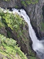 Vöringsfossen - Gesamtfallhöhe 183 m