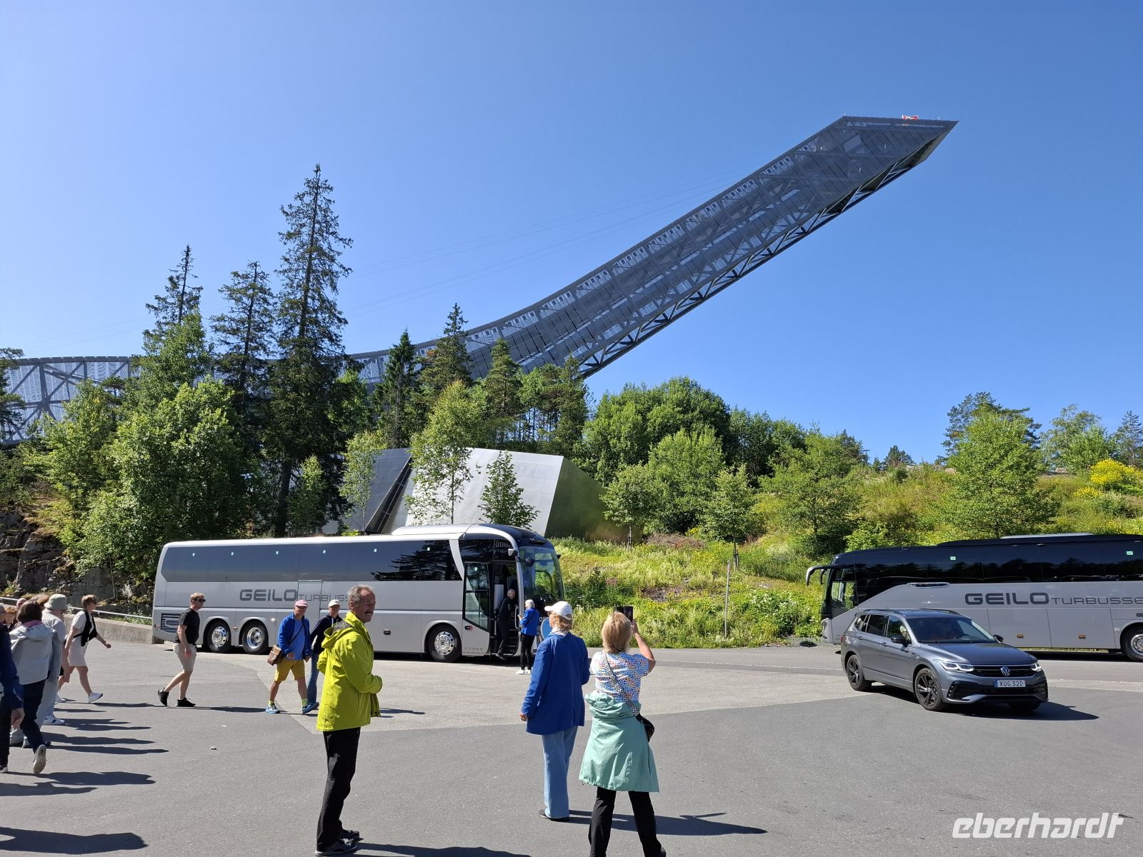an der Großschanze am Holmenkollen