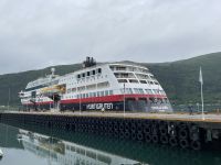 Check-in aufs Schiff 