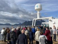 Zurück auf dem Schiff... weiter in Richtung Norden