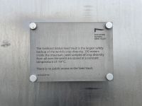 Ausflug auf Spitzbergen rund um Longyearbyen - wir stoppen an der größten Sammenbank der Welt