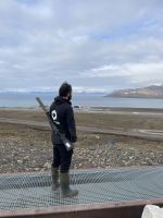 Ausflug auf Spitzbergen rund um Longyearbyen - wir stoppen an der größten Sammenbank der Welt