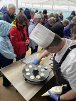 Abendliche Verkostung auf Deck 9