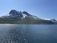 Wir durchfahren die Meerenge von Rystraumen 