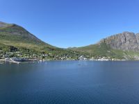 Wir erreichen den kleinen Hafen von Torsken 