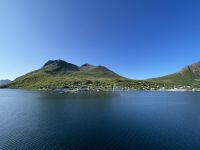Wir erreichen den kleinen Hafen von Torsken 