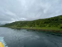 Wir durchfahren die Meeresenge Raftsundet 