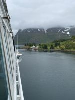 Wir durchfahren die Meeresenge Raftsundet 