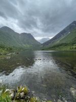 Fotostopp am Bergsee Kvanndalsvatnet 