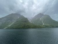 Fotostopp am Bergsee Kvanndalsvatnet 