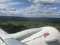 Flug via Oslo nach Bergen