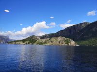 Lysefjord - Einfahrt