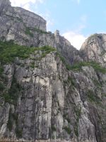 Ganz oben die Prikestolen 