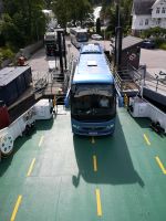 Auch Bus geht mit - Fähre nach Geiranger