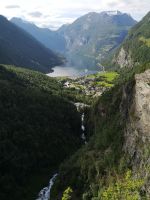 Geiranger - leider etwas diesig..
