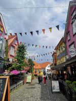Bunte Strasse von Stavanger