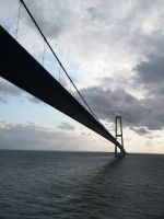 Diesmal fahren wir unter der Brücke - Öresundbrücke 