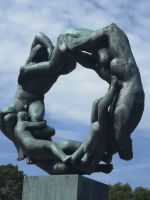 So stelte sich Vigeland den Kreis des Lebens vor