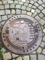 Ein neuer Sammelstück - Gullideckel von Bergen