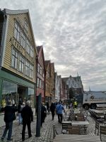 Ein bekannter Motiv - Touristenbelagerung von Brygge