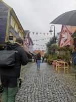 Auch im Regen bunt - die Bunte Strasse in Stavanger