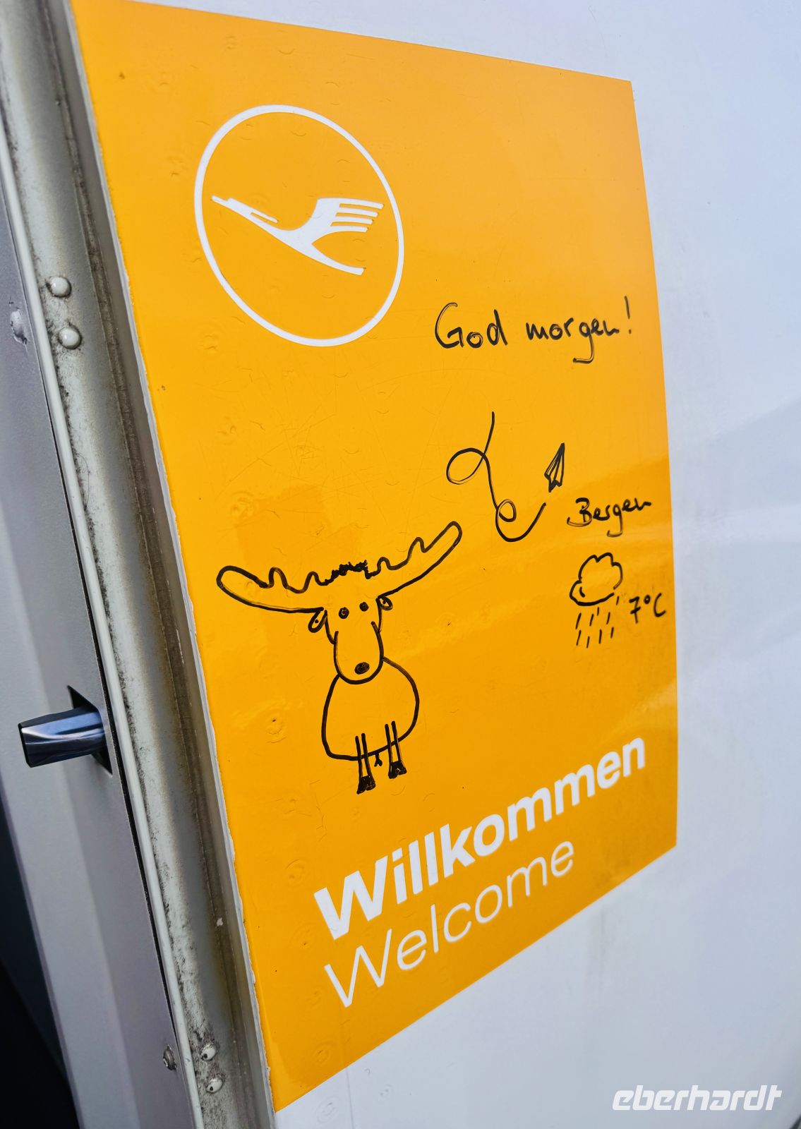 Tag 1 - Weiterflug nach Bergen