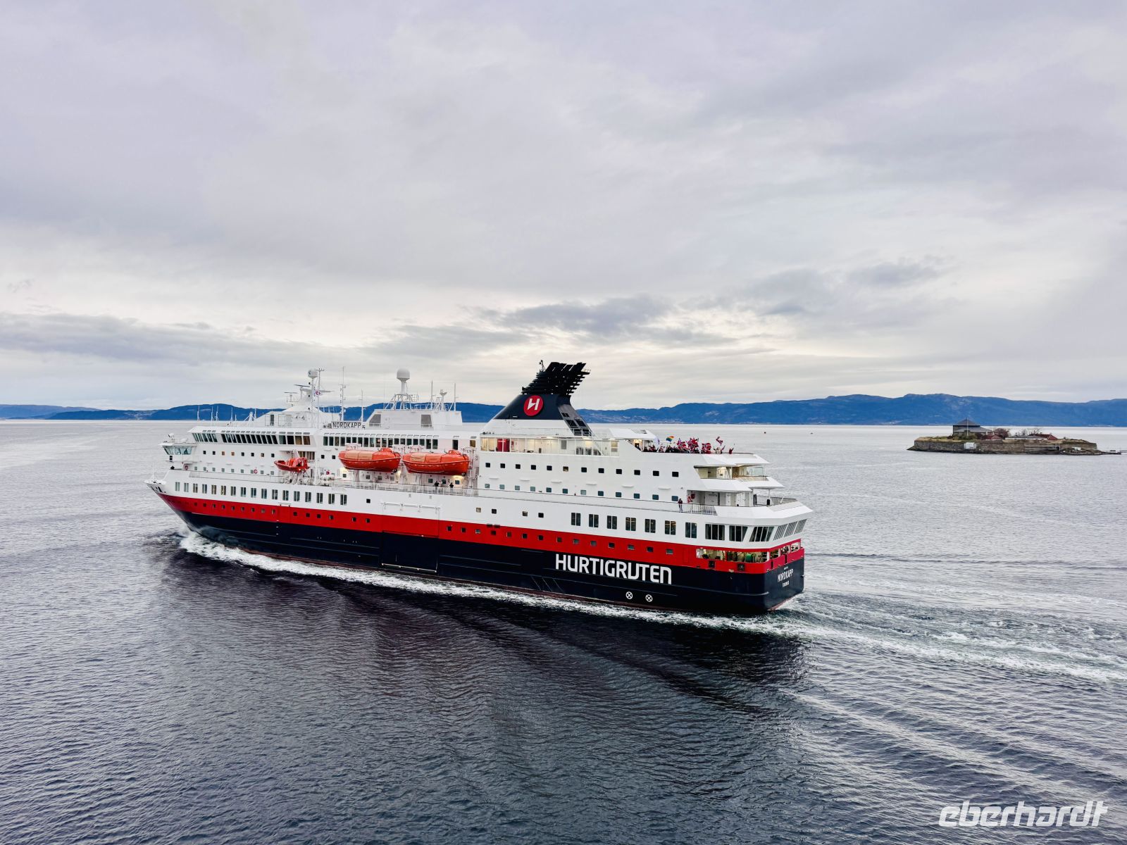 Tag 3 - Treffen mit der MS Nordkapp, Trondheim 